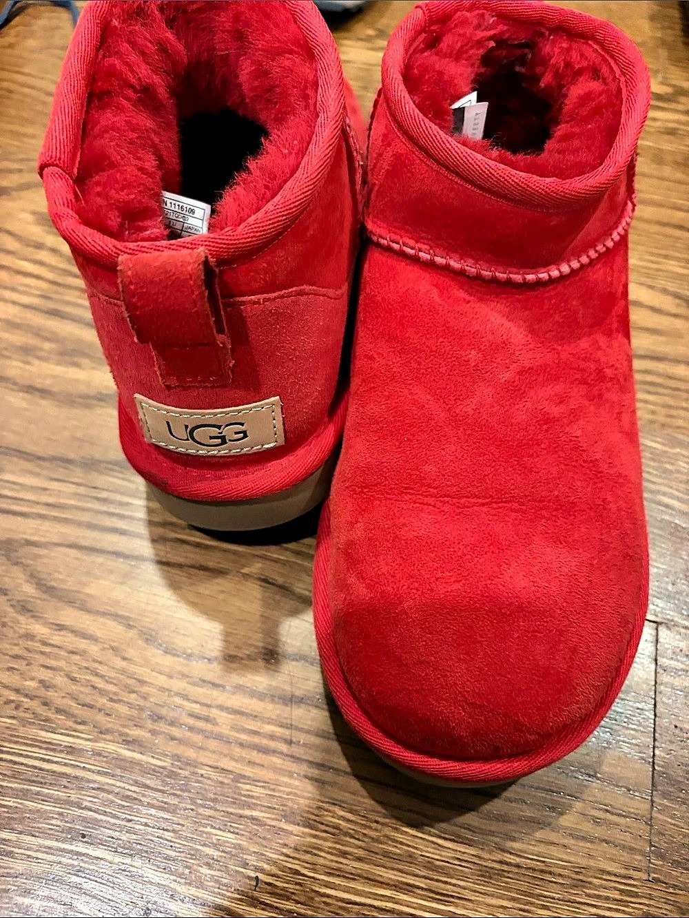 UGG Classic Ultra Mini Boot Red Winter Boots